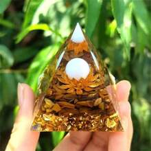 50種類型的水晶球、金字塔、水晶顆粒、滴膠、樹脂桌面家居裝飾擺件 - 1pc 5cm/1.96in - 查看 52