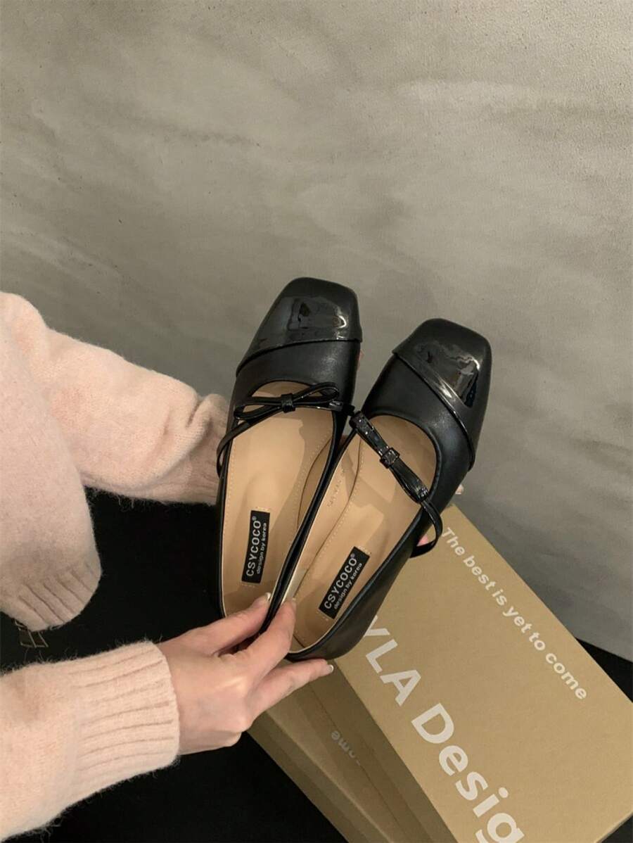 UnoSheng Ballerinas Für Mädchen - Niedliche Flache Pumps Mit Schnalle