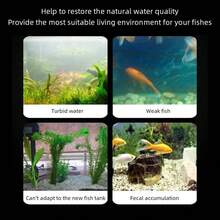 1set/500g Yellow Bacterial Balls, Aquarium Filter Material, Inhibit Algal Growth, Improve Water Quality - Yellow - View 3