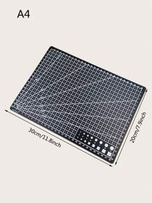 1個a5/a4切割墊藝術、雕塑用(單面印刷) - 黑色 - 查看 3