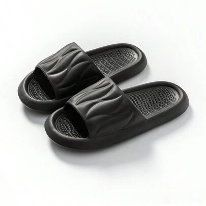 EVA Lightweight Comfortable Non-Slip Slippers, Unisex Home Bathroom Shower Sandals, Summer