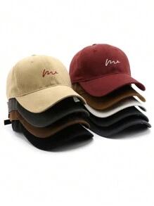 1頂男女通用厚實刷毛棒球帽,上有「me」刺繡字樣 - 彩色 - 查看 8