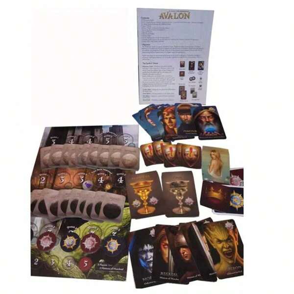 Avalon, Resistance Avalon Social Deduction Card Game, Independent Board