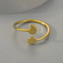 1PC Stainless Steel Sexy Boobs Rings For Women Breast Cancer Patient Stainless Steel Jewelry Adjustable Finger Ring - Symbol - View 6