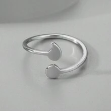 1PC Stainless Steel Sexy Boobs Rings For Women Breast Cancer Patient Stainless Steel Jewelry Adjustable Finger Ring - Symbol - View 7