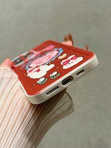 卡通可愛手機殼，適用於 iPhone 14 Pro Max / 13 / 11，防震柔軟保護殼 - 彩色 - 查看 4