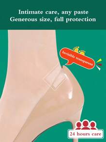 5m/Cuộn Miếng đệm gót chân trong suốt tự dính chống trượt cho giày cao gót, mọi hình dạng cho ngoài trời, thể thao, du lịch, gia đình, văn phòng, trường học - Trong sáng - Xem 5