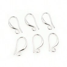 10pcs 17x9mm Brass Earring Findings Earrings Clasps Hooks Wire DIY Jewelry Making Accessories Earwire Supplies