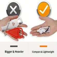 2pcs Portable Buckle/Padlock Door Lock, No Drill Security Door Lock, Metal Safety Lock For Home/Apartment/Travel/Dormitory - Silver - View 3