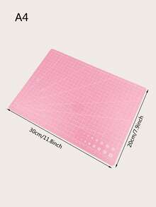 1 件 A5/a4 工藝品雕刻板切割墊（單面印刷,雙面可使用） - 粉色 - 查看 3