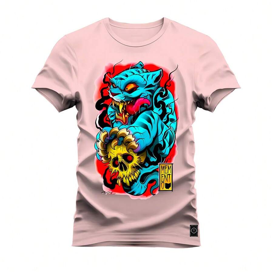 Nexstar Men T-Shirts - 淺粉色 - 查看 1