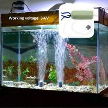 水族箱氧氣泵 Usb攜帶式靜音氧氣泵 家用魚缸氧氣泵釣魚小型氧氣墊 - 綠色 - 查看 13