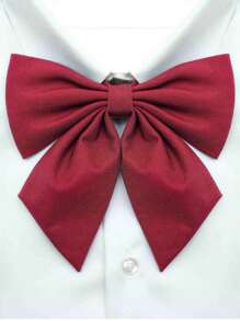 pooting bear 1 件女式纯色针织双面硬领，带超大可调节结，适合日常穿着、校服、约会等。圣诞节 - 彩色 - 查看 9