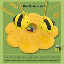 Juego de mesa para 2-4 jugadores "Abejas Hambrientas" - Juego interactivo de comer estilo Pacman, recolección y regalo festivo - color - Ver 7