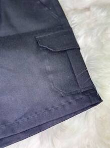 Men Shorts - 黑色 - 查看 4