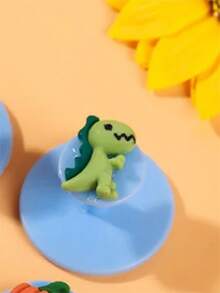 卡通可愛多功能手柄 Abs 材質柔軟觸感強吸力適合馬桶蓋、馬桶、櫥櫃 - 混色 - 查看 4