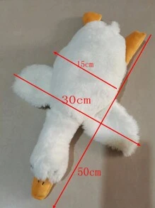 1pc Đồ chơi nhồi bông hình con ngỗng hoạt hình dễ thương, Búp bê hình con vịt nhiều màu Squishy hình con vịt, Ngỗng trắng, Đồ chơi nhồi bông hình con vịt, Thú nhồi bông hình con gà, Squishy dễ thương, Động vật nhồi bông - trắng - Xem 9