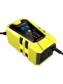 Cargador De Baterías Inteligente Para Batería De Coche/moto - Amarillo - Ver 2