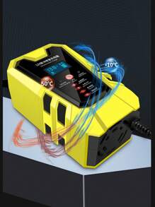 Cargador De Baterías Inteligente Para Batería De Coche/moto - Amarillo - Ver 4