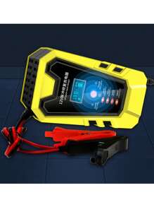Cargador De Baterías Inteligente Para Batería De Coche/moto - Amarillo - Ver 3