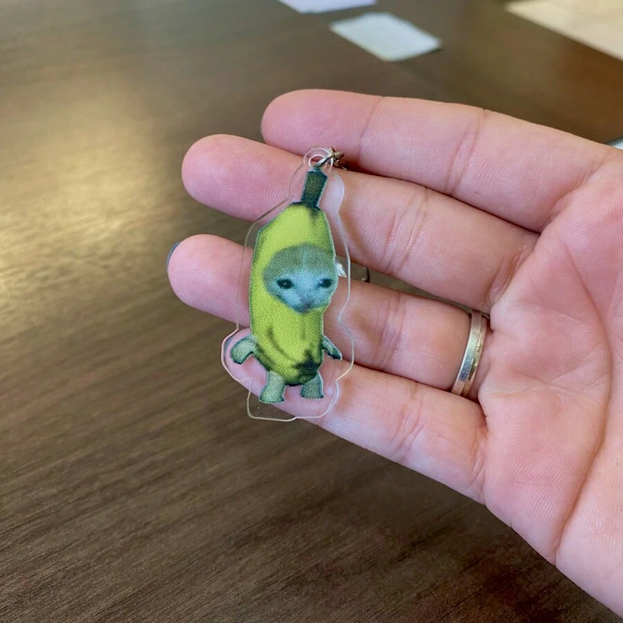 Acrihome Acrilicos Kids Play People Figures & Sets - 悲傷的香蕉 - 查看 1