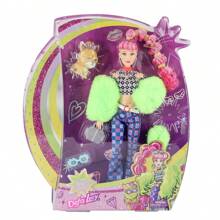 Defa Lucy 11.5吋高街時尚娃娃,可活動關節與獨特服裝的收藏版,適合女孩子玩具模擬遊戲 - 黑色 - 查看 6