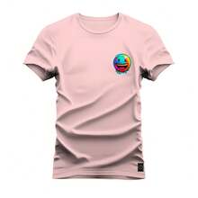 Nexstar Men T-Shirts - 淺粉色 - 查看 1