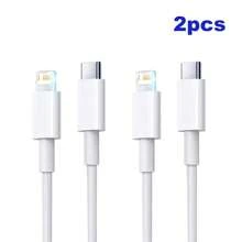 3.3ft/100cm Type C High-Efficiency Data Transfer 12W Fast Charging Data Cable Compatible With IPhone 14 Pro Max/14 Pro/14 Plus/14/13/12/11/XS/XR/8/7/6, IPad, Airpods Series - White - View 9