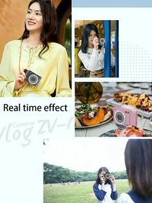 Youth Student Boys' And Girls' Camera, 2.4-Inch Hd Pixels For Recording Campus Life - Pink - View 4