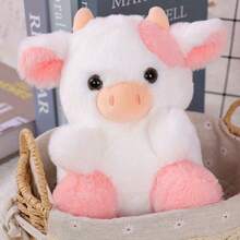Juguete De Peluche De Vaca Lindo - Azul - Ver 4