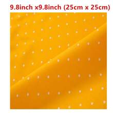 7pcs 9.8inchx9.8inch (25cm X 25cm) Quilting Fabric Squares Sheets Pre-Cut Multi-Color Design Printed Floral Craft Fabric For DIY Sewing Scrapbooking Quilting Craft Patchwork