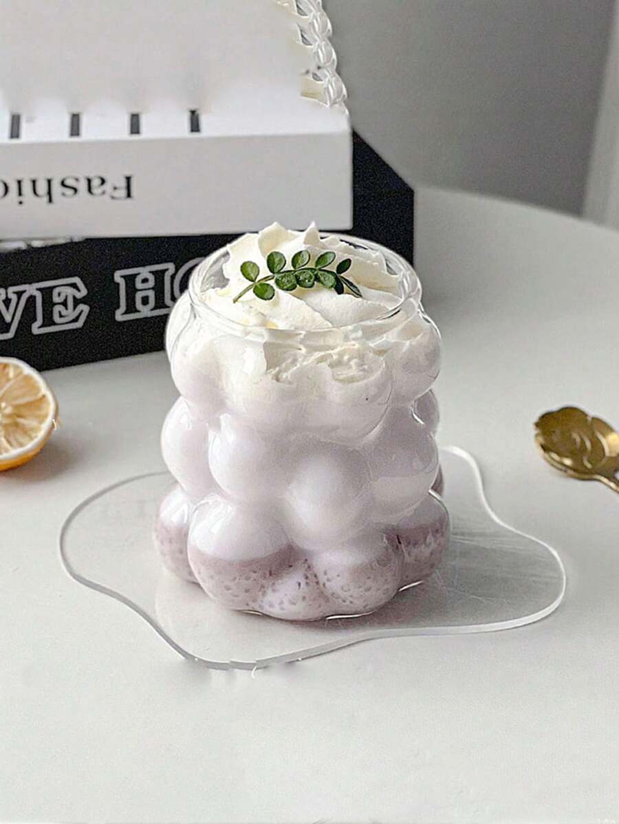 葡萄形玻璃咖啡杯无柄，个性ins风，耐热高硼硅玻璃，适用于拿铁、牛奶、果汁等饮品