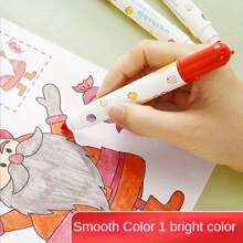 chenguang M&g文具12色錐頭水性可洗水彩筆,適用於繪畫、插畫和塗鴉 - 彩色 - 查看 3