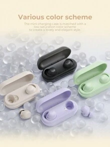 havit HAVIT TW969 LITE TWS Earbuds Wireless V5.4 True Wireless Stereo In Ear Earbusds, 25hours Endurance, Lightweight&Comfortable Headset For Women Students