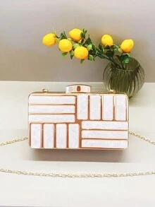 Women Evening Bags - 白色 - 查看 2