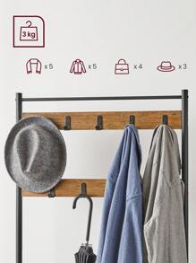 VASAGLE Shoe Racks - Mocha Brown - View 4