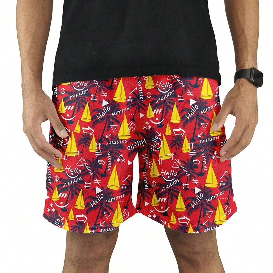 Men Beach Shorts - Nhiều màu - Xem 1