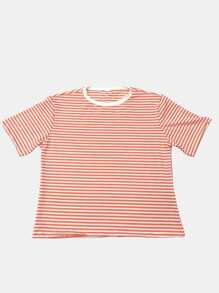 K&K FASHION Women T-Shirts - Naranja Coral - Ver 3