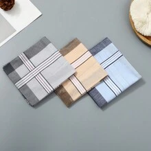 Pañuelos De Hombre, Diseño Clásico, (estilo 1) 3 Unidades/paquete - Multicolor - Ver 1