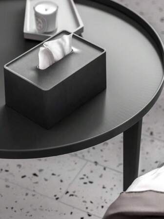 Simple Solid Color Tissue Box, Plastic Organizer For Living Room, 1pc, Home Stuff, Table, Home Decorations, Home Organization And Storage, Room Decor, Room Decor Bedroom, Kitchen Accessories, Kitchen Tools, Organizer Kitchen, Travel, Holiday, Tissue Box Holder, Napkin Holder, Festival Family Gathering, Kitchen Dining Table Decor For Home Kitchen Bedroom Living Room Dining Room, Home Decoration Accessories, Decorative Box,Women Wedding Gift,Summer Travel Holiday Festival Must-Have