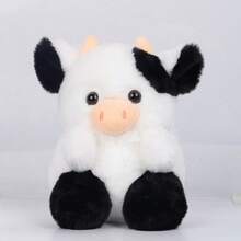 Juguete De Peluche De Vaca Lindo - Azul - Ver 3