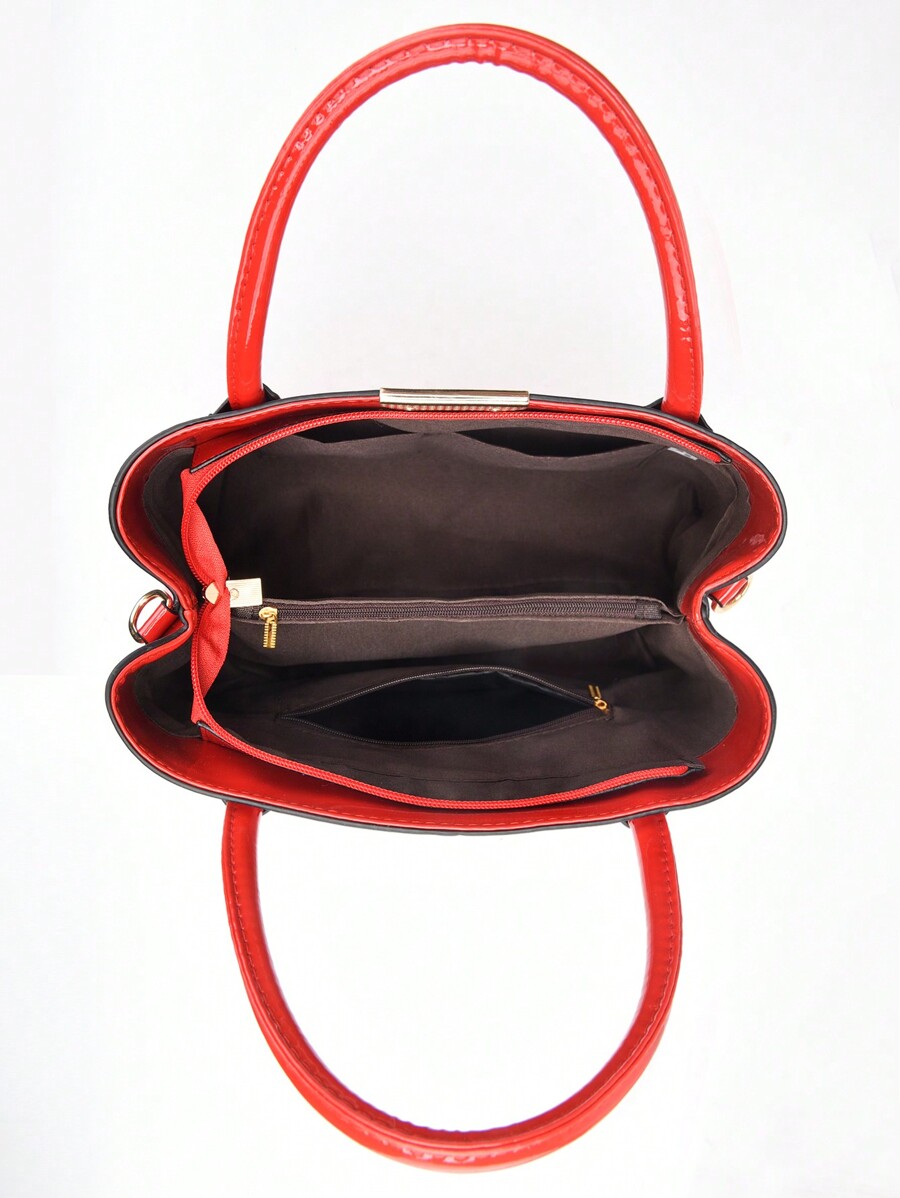 Sac à main pour femmes en cuir verni à la mode, les meilleures idées de cadeaux pour la fête des