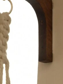 1pc/2pcs Wooden Hanging Plant Hooks Plant Wall Hanger Wooden Plants Wall Hooks Plant Hooks Wall Mounted Plant Hanger Hook Indoor And Outdoor Hanging Brackets For Planters, Lanterns, Bird Feeders,Home Decor ,Room Decor,Wall Decor Gifts Birthday Graduation