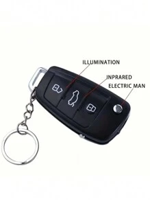 1pc Random Delivery Electric Shock Car Keychain, Teenagers Creative Toy, Prank Toy, Trickster Electric Shock Car Keychain Toy - Multicolor - View 6