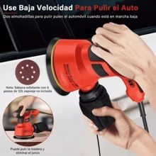 Lijadora Orbital 6 Velocidad De Variaciones 300w - Rojo - Ver 6