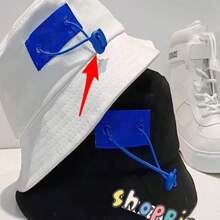 30入組彩色雙孔豬鼻扣塑料彈簧扣鬆緊繩調節器繩子止搖器鬆弛鞋帶鎖 - 彩色 - 查看 4