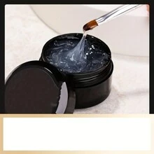 強力粘合劑鑲嵌螺石膠,適用於凝膠指甲油-擦拭式樹脂寶石飾品透明裝飾-鑽石凝膠指甲油 - 杏色 - 查看 6