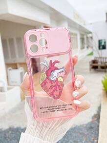 Ốp lưng điện thoại TPU màu hồng trong suốt thời trang hình trái tim nhiều màu sắc có gương soi, tương thích với iPhone 11 12 13 14 12 Pro Max 13 Pro Max 14 Pro Max 15 15 Pro 15 Pro Max 16 16 Pro 16 Pro Max. Thích hợp cho sinh nhật, kỷ niệm, tiệc tùng mùa xuân. - Nhiều màu - Xem 8