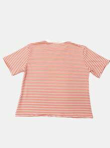 K&K FASHION Women T-Shirts - Naranja Coral - Ver 7