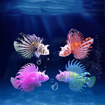 Silicone Artificial Fake Fish, Fish Tank Landscape Decoration, Aquarium Accessories For Home